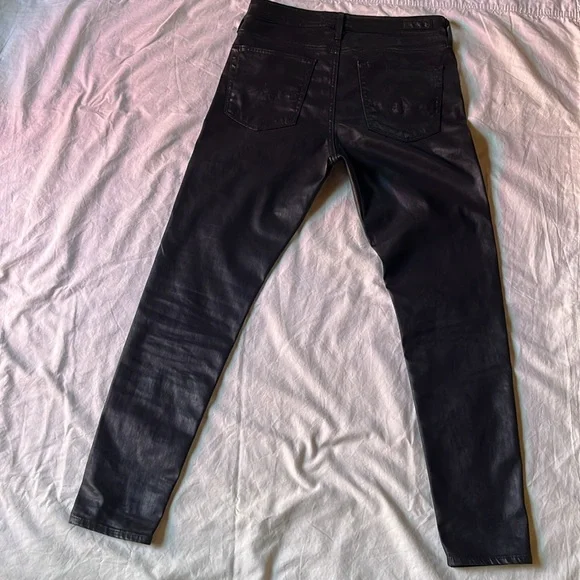 Adriano Goldschmied AG The Farrah High-Rise Skinny Ankle Black 30R - Picture 6 of 13